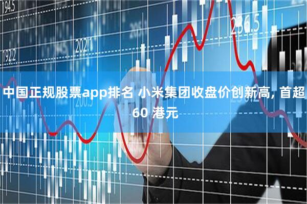 中国正规股票app排名 小米集团收盘价创新高, 首超 60 港元